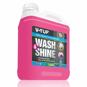 5 Litre V-TUF TFR Wash & Shine Retainer Non Caustic - 10x Concentrate